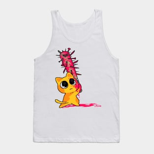 Cat with a spiked bat? Tank Top